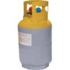 30 lb. Refrigerant Recovery Tank WITH FLOAT SWITCH and 1/4” FL-M (7/16-20) connection