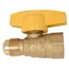 Gas Ball Valve, 1/2”Flare x1/2” FIP