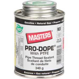 Masters Pro−dope Pipe Thread Sealant Brushtop Can 250ml